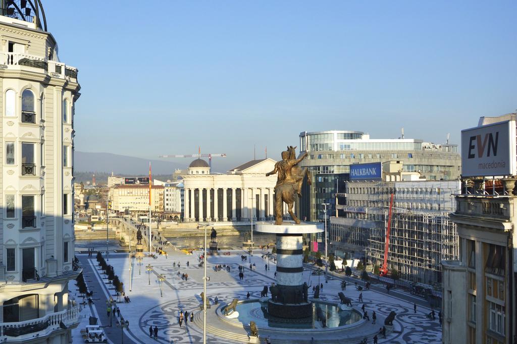 Hotel Square Skopje Eksteriør bilde