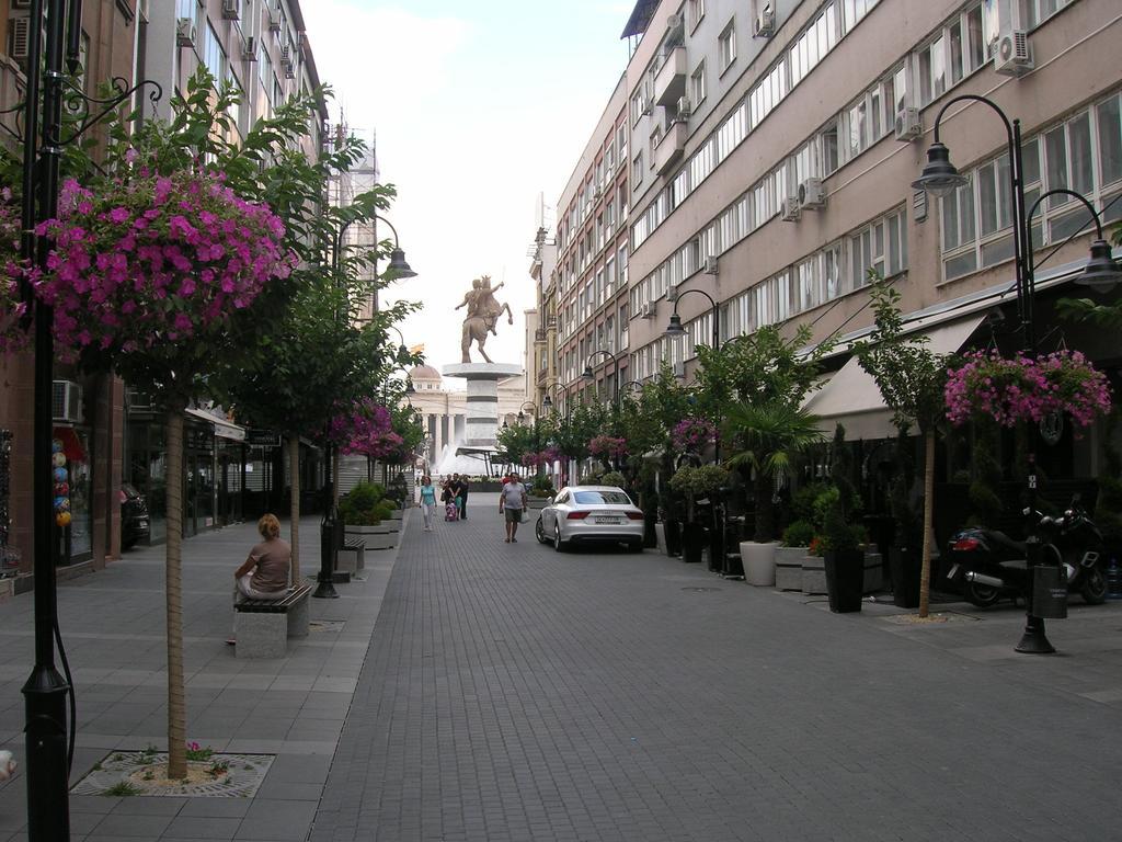 Hotel Square Skopje Eksteriør bilde