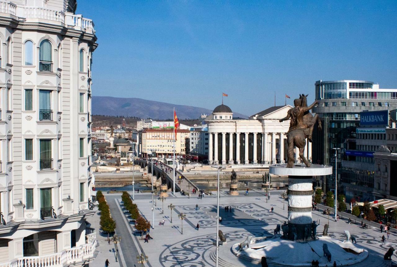 Hotel Square Skopje Eksteriør bilde